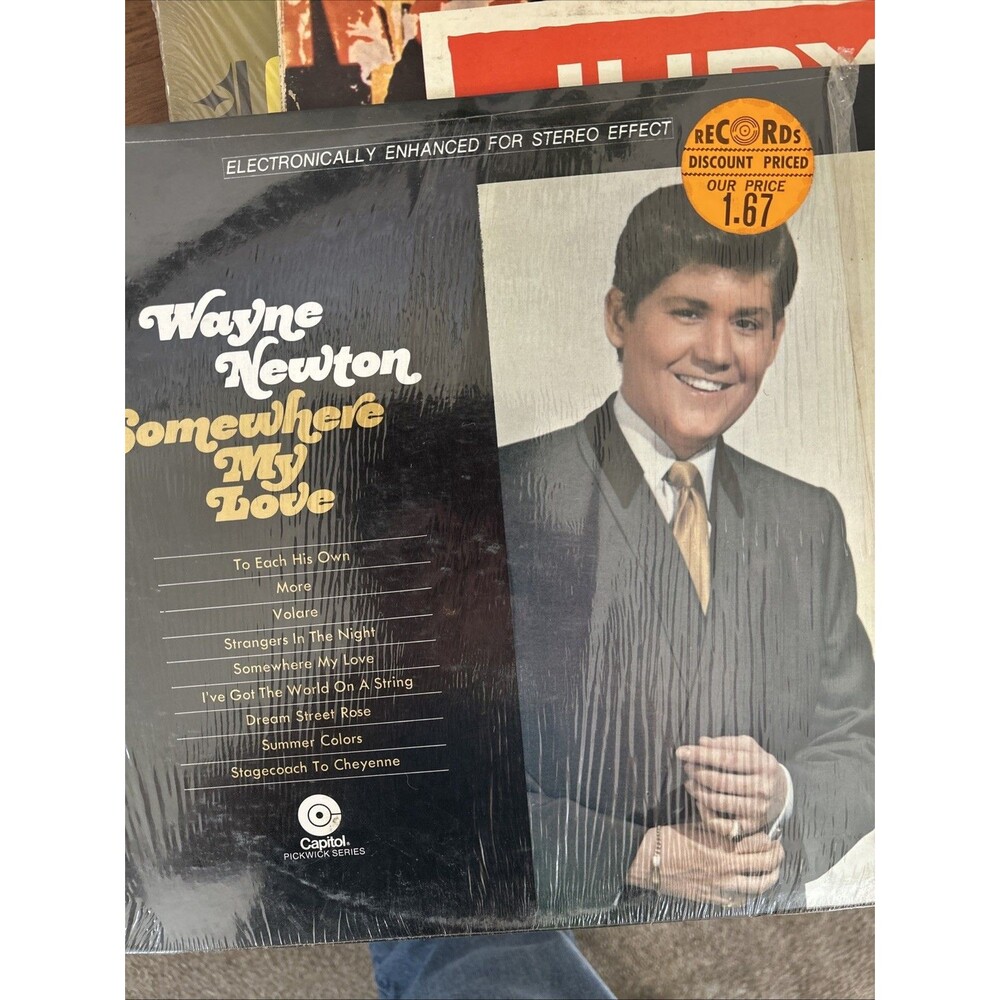Wayne Newton - Somewhere My Love Pickwick LP Record 1968 SPC-3455 / SEALED! NEW